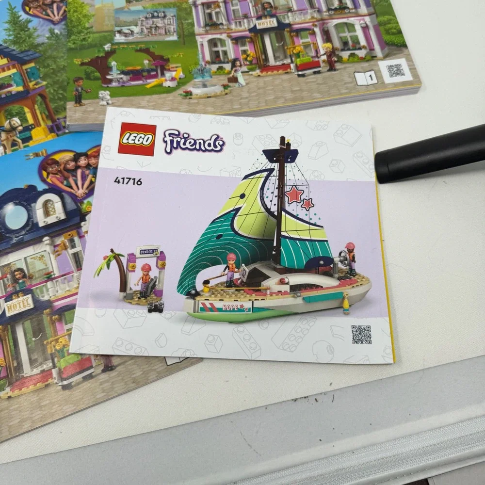 LEGO Friends Instruction Manuals Lot 41684 41683‎ 41716 Grand Hotel Forest Horse